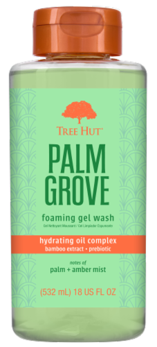 Tree Hut® Palm Grove Foaming Gel Wash Perspective: front