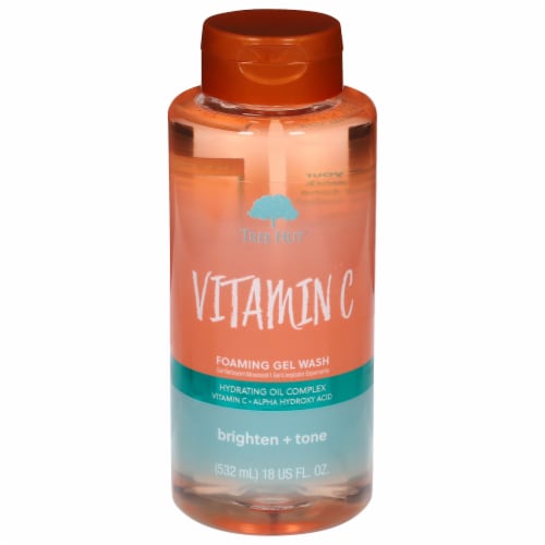 Tree Hut Vitamin C Foaming Gel Wash Perspective: front