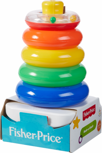 Fisher-Price® Brilliant Basics Rock-a-Stack Ring Puzzle Perspective: front