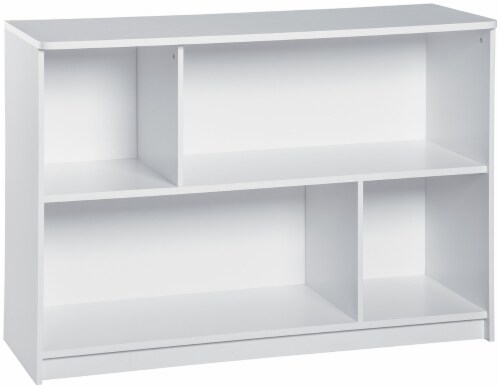 closetmaid kidspace white stackable angled bin
