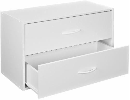 ClosetMaid Stackable 2-Drawer Storage Organizer - White, 1 ct - Kroger