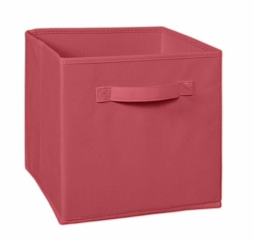 ClosetMaid Garnet Fabric Drawer - Red Perspective: front