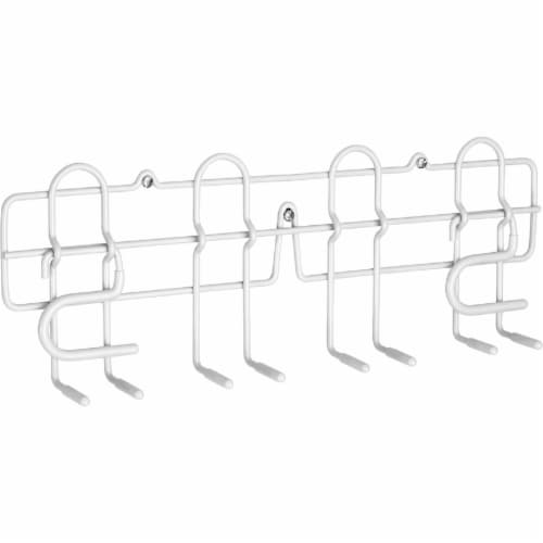 ClosetMaid 16 In. 8-Hook Long Handle Tool Rack 509000 Perspective: front