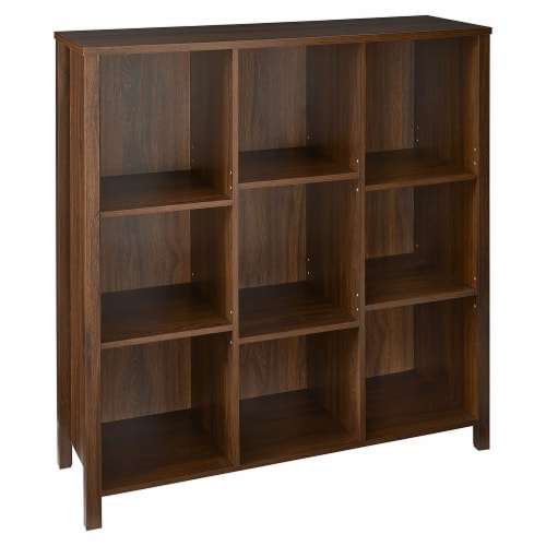 ClosetMaid Adjustable 9 Cube Storage Organizer Dark Chestnut 1