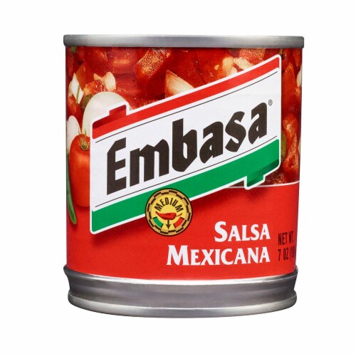 Embasa Red Mexicana Salsa Perspective: front