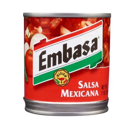 Embasa Red Mexicana Salsa Perspective: front