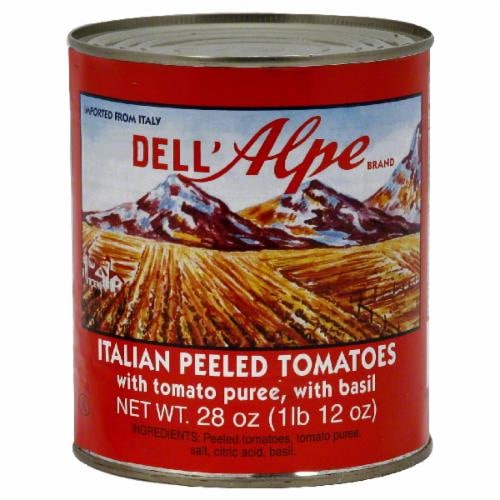 Dell'Alpe Italian Peeled Tomatoes Perspective: front