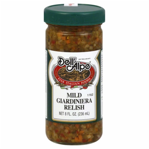 Dell'Alpe Mild Giardiniera Relish Perspective: front