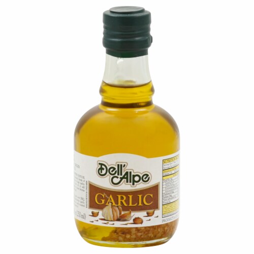 GARLIC FLAVOR EV OLIVE OIL Perspective: front