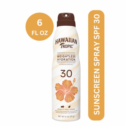 Hawaiian Tropic® Weightless Hydration SPF 30 Sunscreen Spray