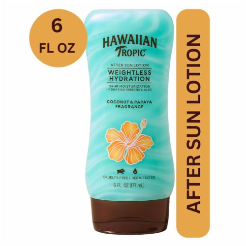 offentliggøre Feasibility Arabiske Sarabo Hawaiian Tropic Weightless Hydration Coconut Papaya After Sun Lotion , 6 oz  - Fred Meyer