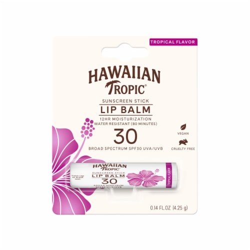 Hawaiian Tropic Tropical SPF 30 Lip Balm Perspective: front