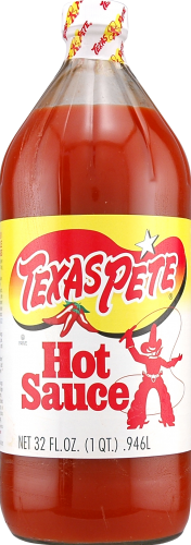 Texas Pete Hot Sauce Perspective: front