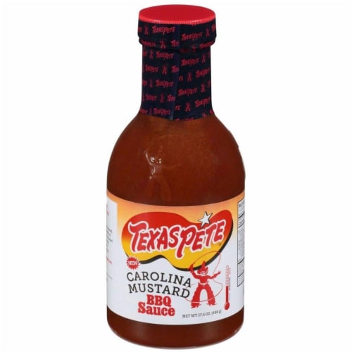 Texas Pete Carolina Mustard BBQ Sauce Perspective: front