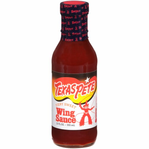 Texas Pete Fiery Sweet Wing Sauce Perspective: front