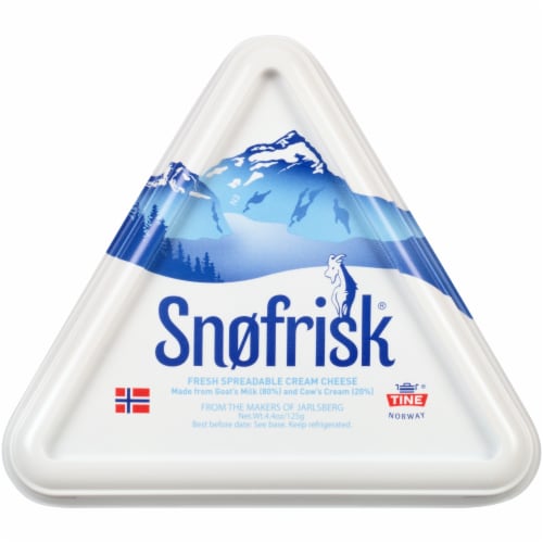 Snofrisk Fresh Spreadable Cream Cheese Perspective: front