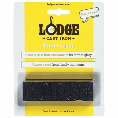Lodge Rust Eraser Perspective: front