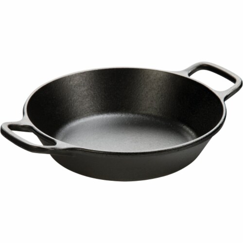 Lodge 8 In. Dual Handle Cast Iron Skillet L5SKL Perspective: front