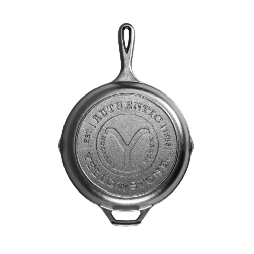 Lodge Authentic Yellowstone Skillet Perspective: front