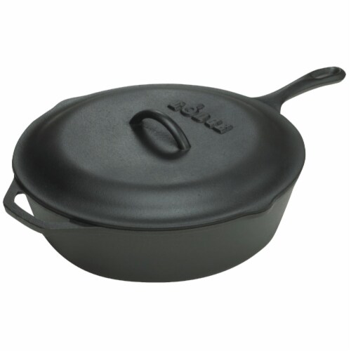 Lodge 10-1/4 In. 3 Qt. Cast Iron Chicken Fryer L8CF3, 1 - Fry's