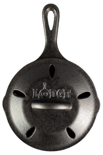 Lodge Cast Iron Smoker Skillet Perspective: front