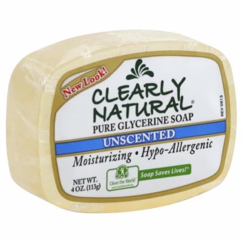 Clearly Natural Glycerin Bar Perspective: front