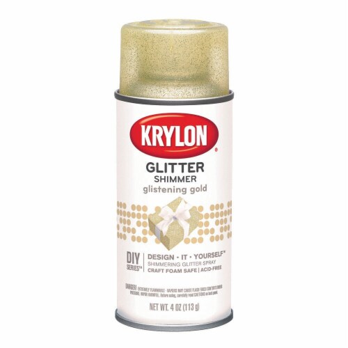 Krylon® Glistening Gold Glitter Shimmer Spray, 4 oz - Jay C Food