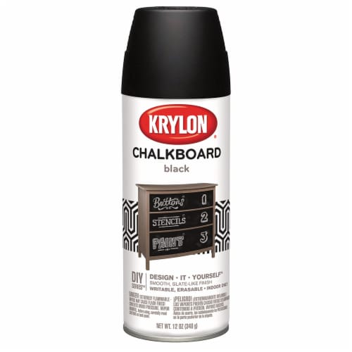 Krylon® Black Chalkboard Spray Paint Perspective: front