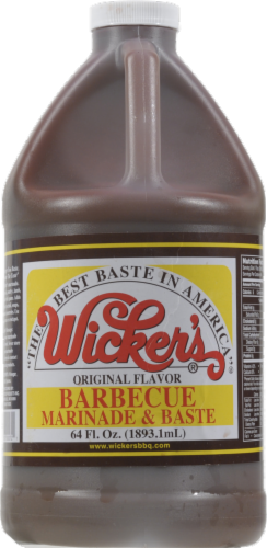 Wicker's Original Flavor BBQ Sauce Perspective: front