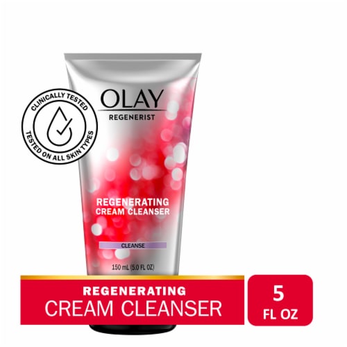 Olay Regenerist Regenerating Cream Face Cleanser Perspective: front