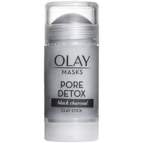 Olay Face Mask Pore Detox Black Charcoal Clay Stick, 1.7 oz - Food 4 Less