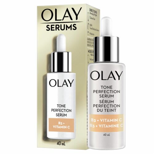 Olay Vitamin B3+ Vitamin C Tone Perfection Face Serum Perspective: front