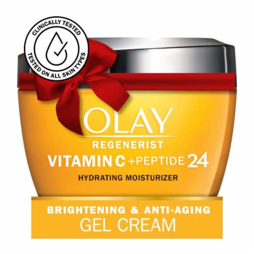 Olay Regenerist Vitamin C + Peptide24 Brightening Face Moisturizer Perspective: front
