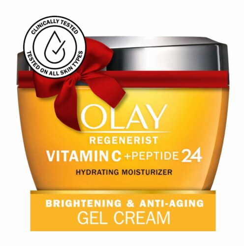 Olay Regenerist Vitamin C + Peptide24 Brightening Face Moisturizer Perspective: front