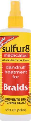 Sulfur 8® Medicated Anti-Dandruff Conditioner Spray for Braids Perspective: front