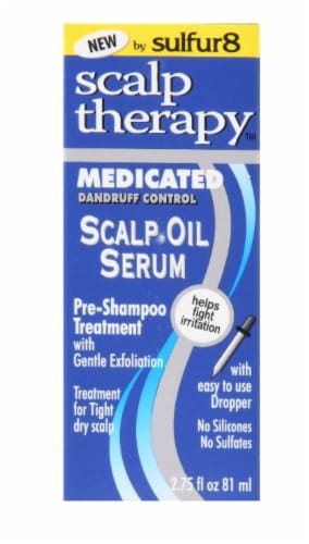 sulfur8 Scalp Therapy Oil Serum Perspective: front