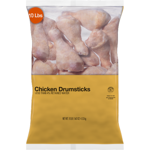 Delightful Farms Fresh Chicken Drumsticks Perspective: front