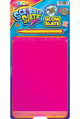 JA-RU Scribble Slate™ Glow Slate Sketch Pad - Assorted Perspective: front