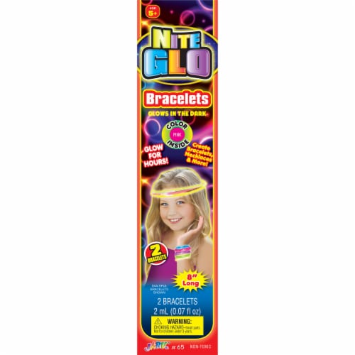 JA-RU Nite Glo Bracelets Perspective: front