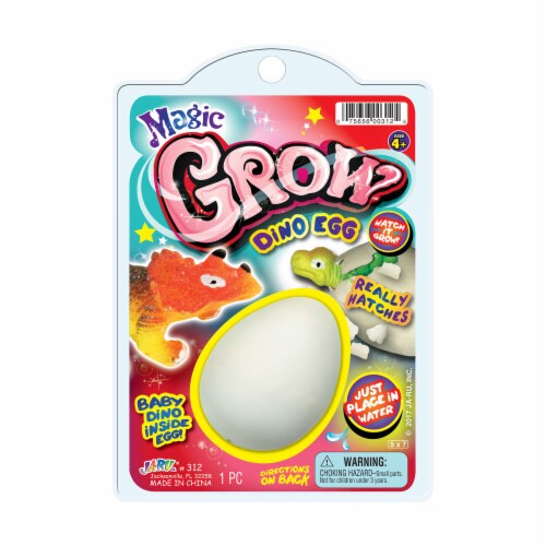 JA-RU® Magic Grow Dino Surprise Egg Perspective: front