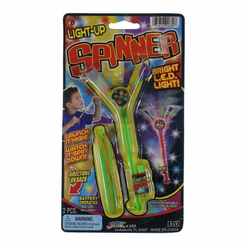 Ja Ru Light Up Spinner LED Lights Party Toy Favor Perspective: front