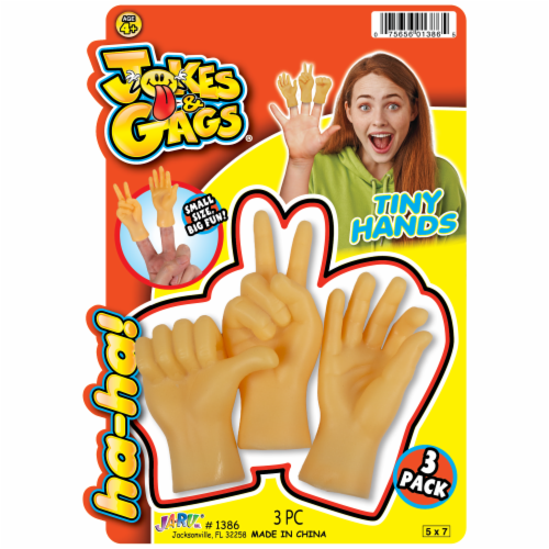 JA-RU Tiny Hands Perspective: front