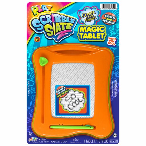 JA-RU Play Scribble Slate Magic Tablet Perspective: front