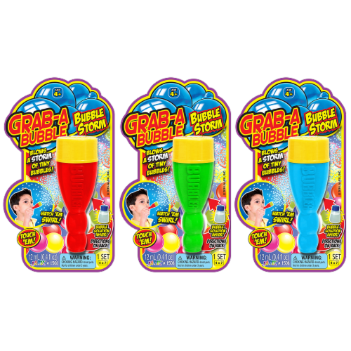 JA-RU Grab-a-Bubble Bubble Storm - Assorted Perspective: front