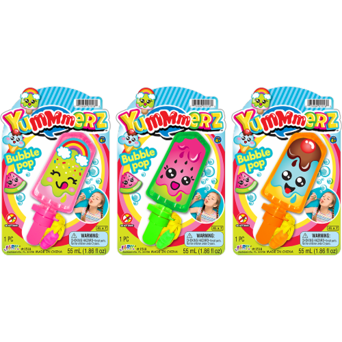 JA-RU Yummerz Pop Bubbles - Assorted Perspective: front