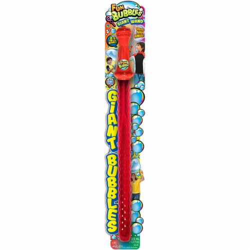 JA-RU Fun Bubbles Giant Wand Toy Perspective: front