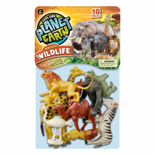 JA-RU® Planet Earth™ Realistic Wildlife Animal Figurines Perspective: front