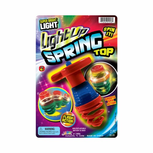 JA-RU® Light Up Spring Top Perspective: front