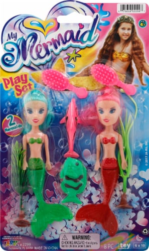 US Toy TU255 Mermaid Straw for Kids - 4 Piece, 1 - Fry's Food Stores