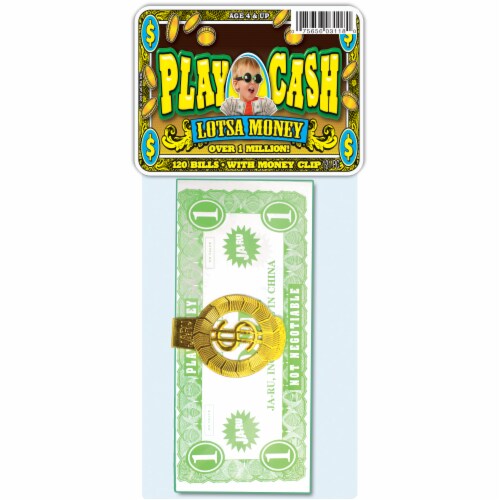 JA-RU Lotsa Money Play Cash Bills, 120 pk - Harris Teeter